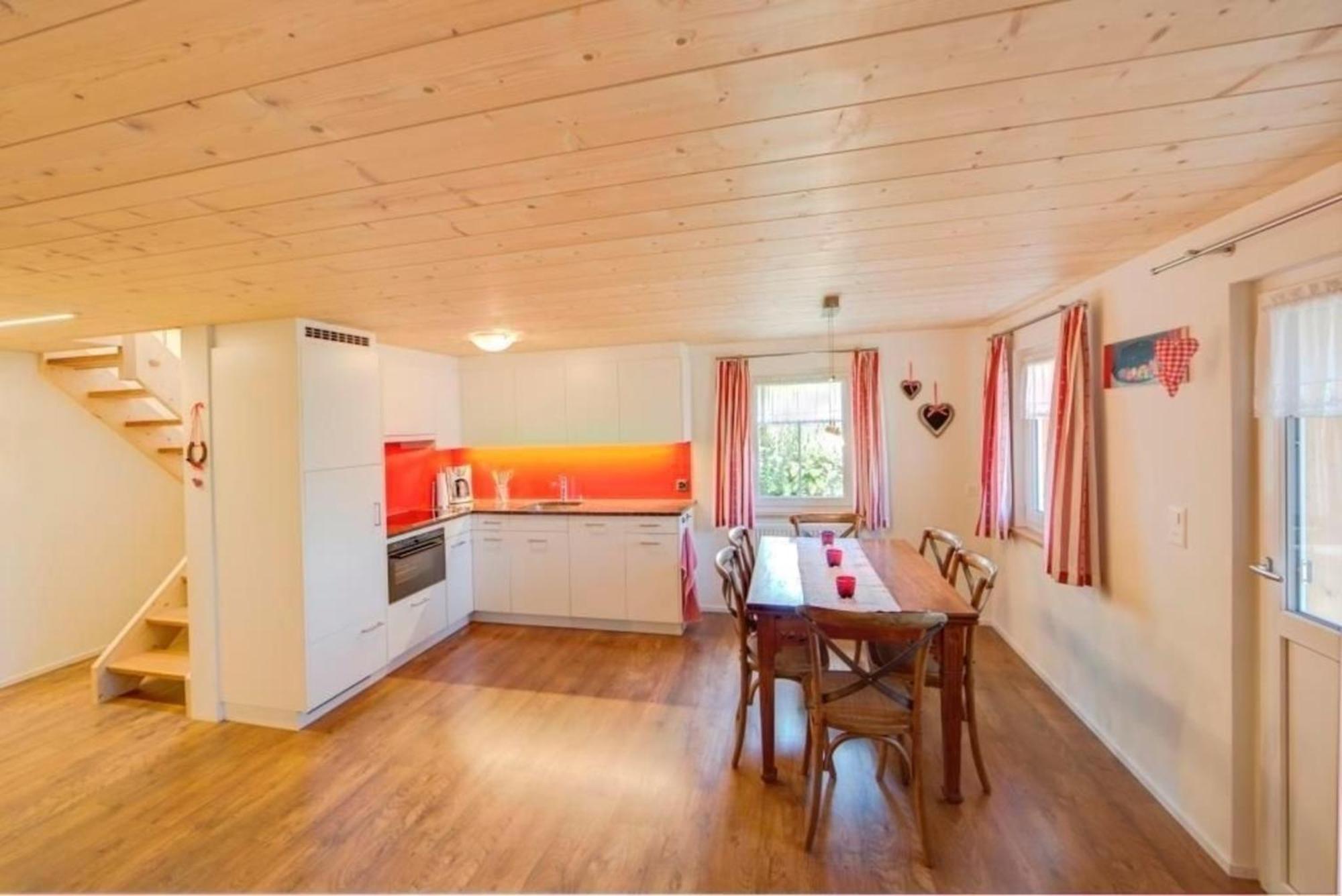 Bauernhof Fendrig - Neue Wohnung Haslen Экстерьер фото